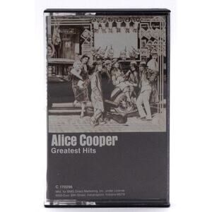 Greatest Hits By Alice Cooper (Cassette 1974 Warner Bros) Hard Rock